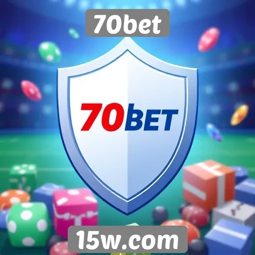Plataforma 70bet com foco em segurança e confiabilidade